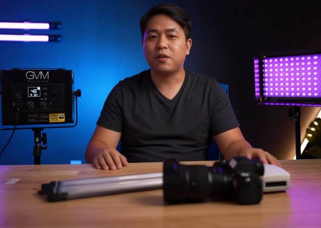 Right RGB Video Light