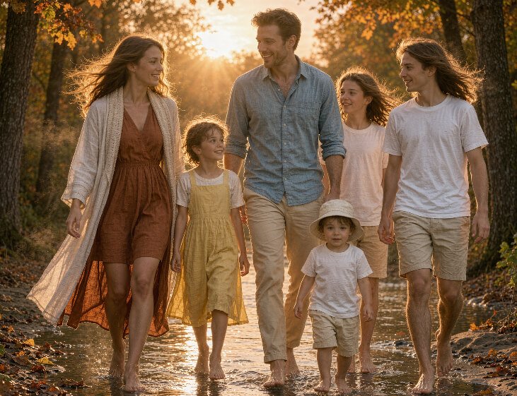 Fall Outdoor Family Portraits in 2026